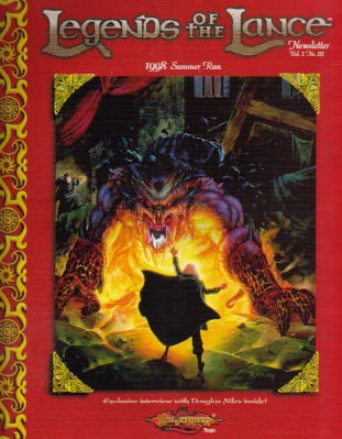 Legends of the Lance Newsletter Vol. 1 No. 3