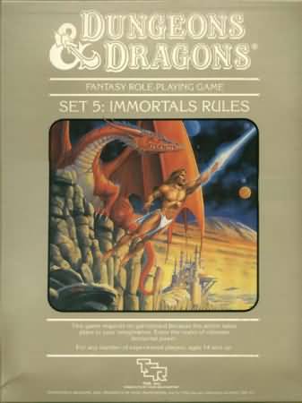 D&amp;D Set 5: Immortal Rules (no box)