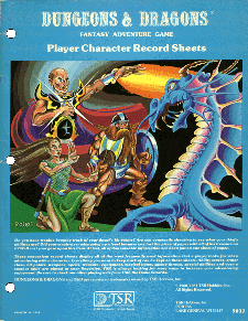 Dungeons &amp; Dragons Player Character Record Sheets