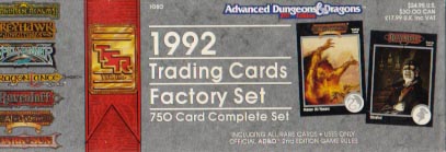 1992 TSR Trading Cards Factory Set