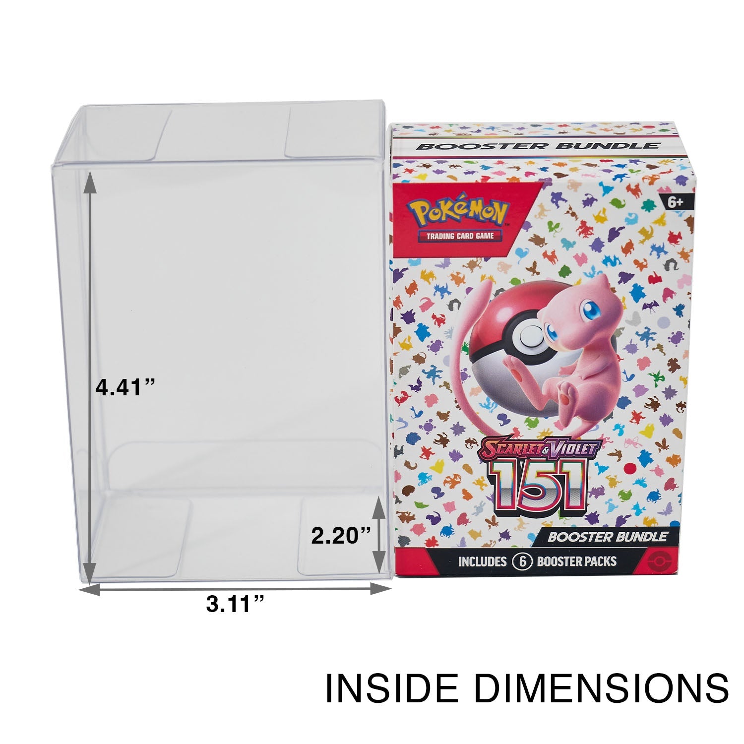 Platinum Protectors for Pokemon 151 Booster Bundle Boxes UV & Scratch-Resistant 10 Pack Platinum Protectors for Pokemon 151 Booster Bundle Boxes UV & Scratch-Resistant 10 Pack