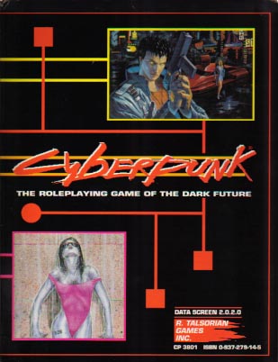 Cyberpunk Data Screen 2020
