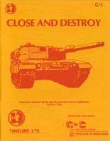 Close &amp; Destroy Miniatures Rules
