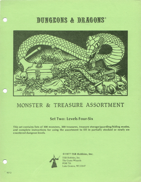 Monster &amp; Treasure Assortment Set Two: Levels Four-Six