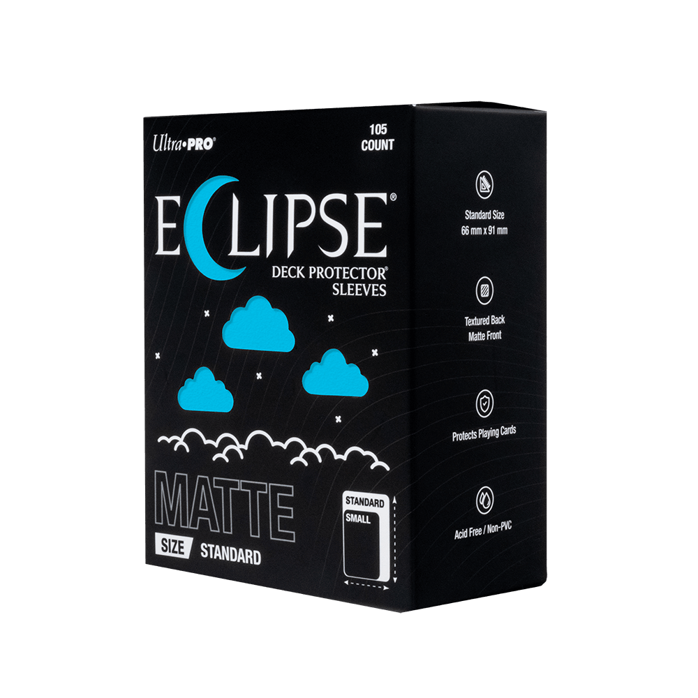 ECLIPSE® Matte Standard DECK PROTECTOR® Sleeves: Sky Blue - 105ct