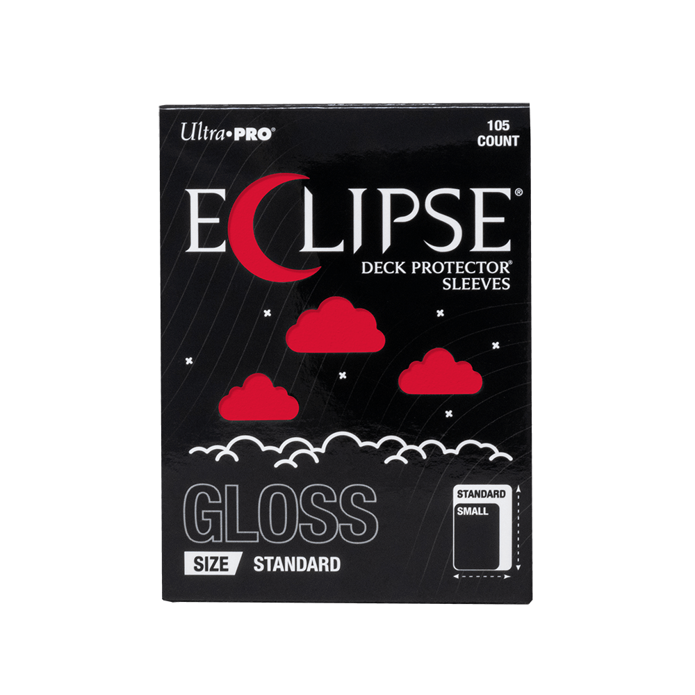 ECLIPSE® Gloss Standard DECK PROTECTOR® Sleeves: Apple Red - 105ct