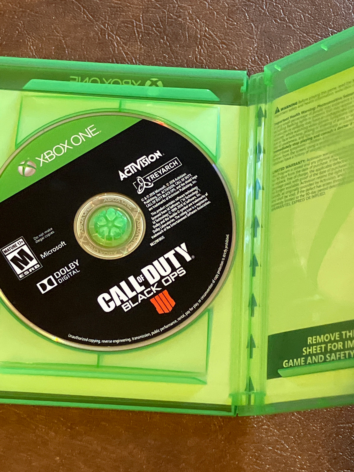 Call of Duty: Black Ops 4 (Xbox One)