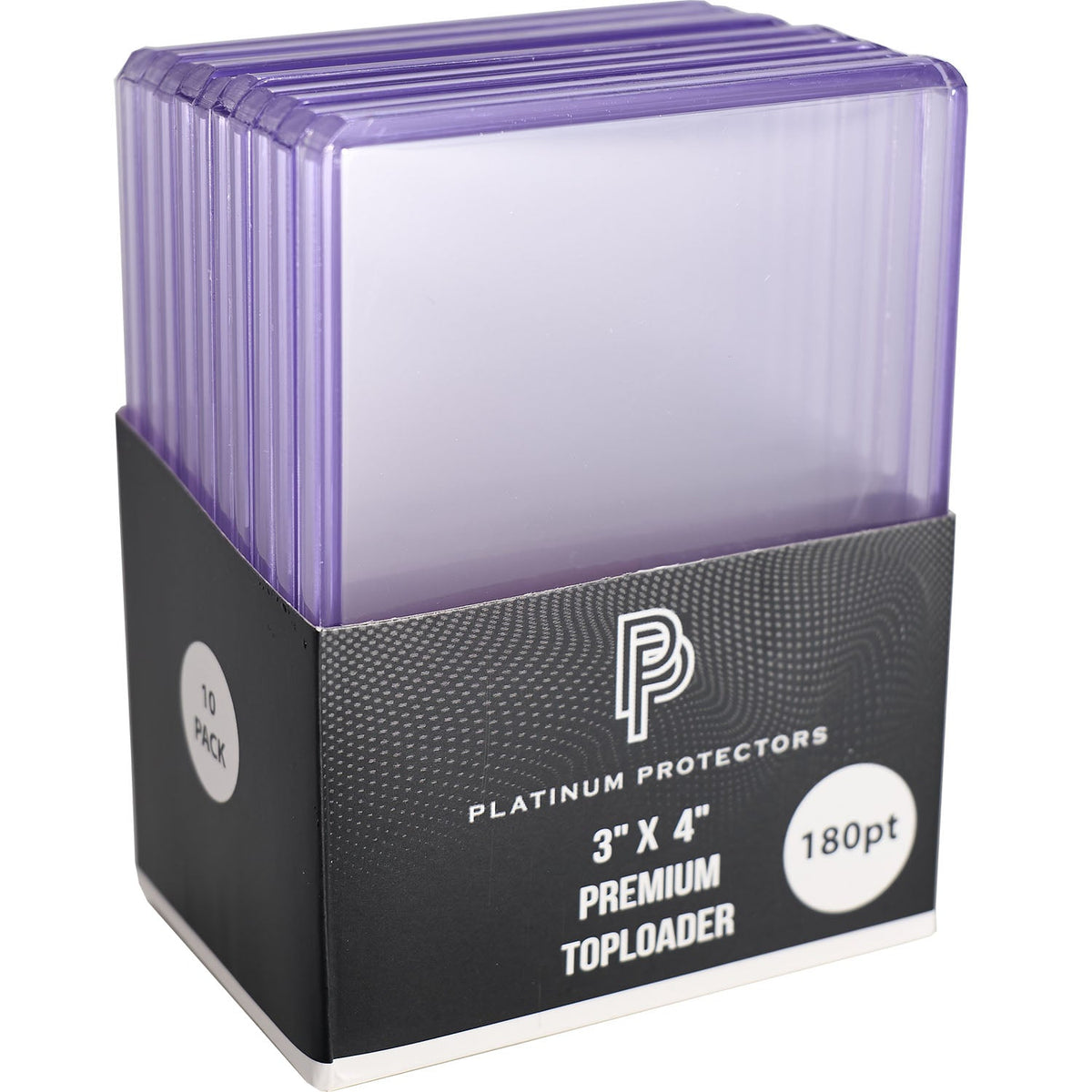 Platinum Protectors Premium Toploaders for Trading Cards - 180 pt
