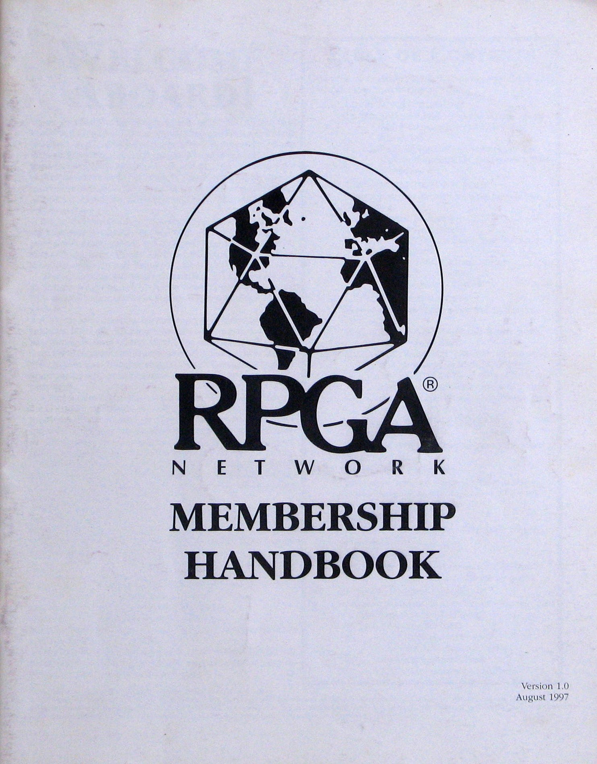 RPGA Network Membership Handbook (August 1997)