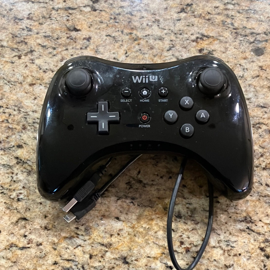 Wii U OEM Black Wireless Controller