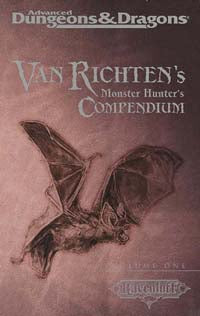 Van Richten&#39;s Monster Hunters Compendium Volume 1