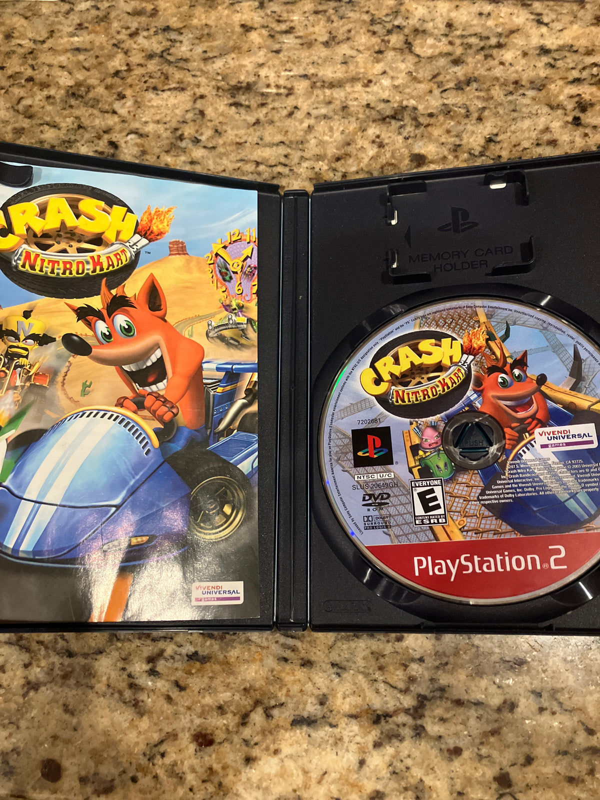 Crash Nitro Kart- Greatest Hits (PS2)
