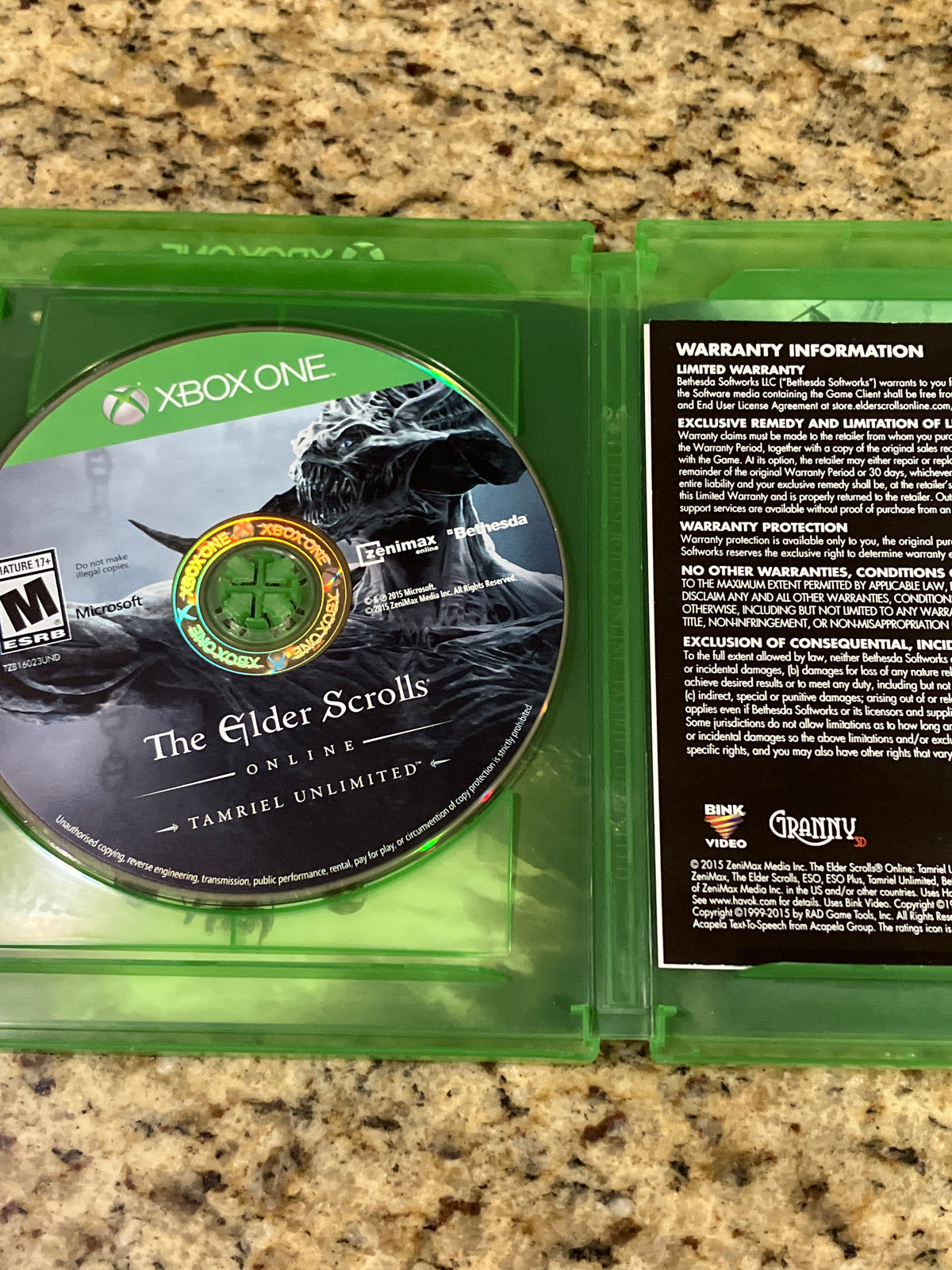 The Elder Scrolls Online - Tamriel Unlimited (XBox One)