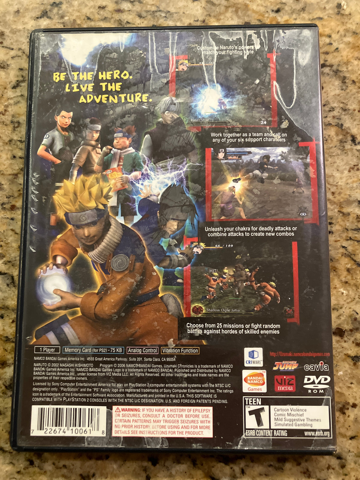Naruto Uzumaki Chronicles - Greatest Hits (PS2)