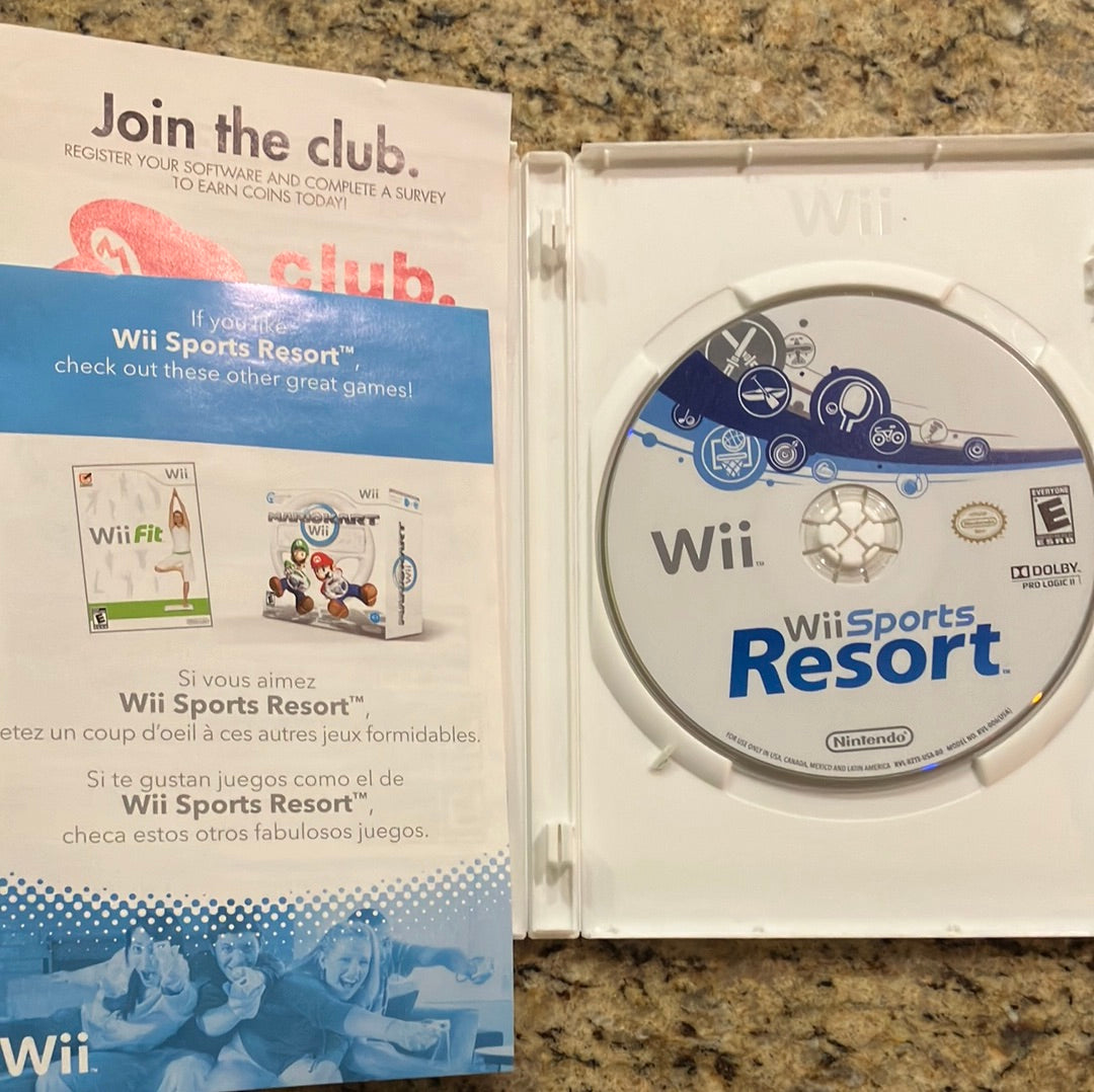 Wii Sports Resort (no manual)