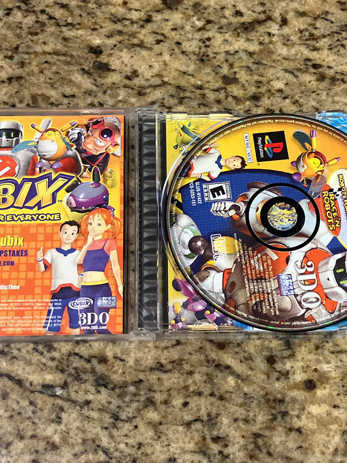 Cubix - Robots for Everyone: Race 'N Robots (PS1)