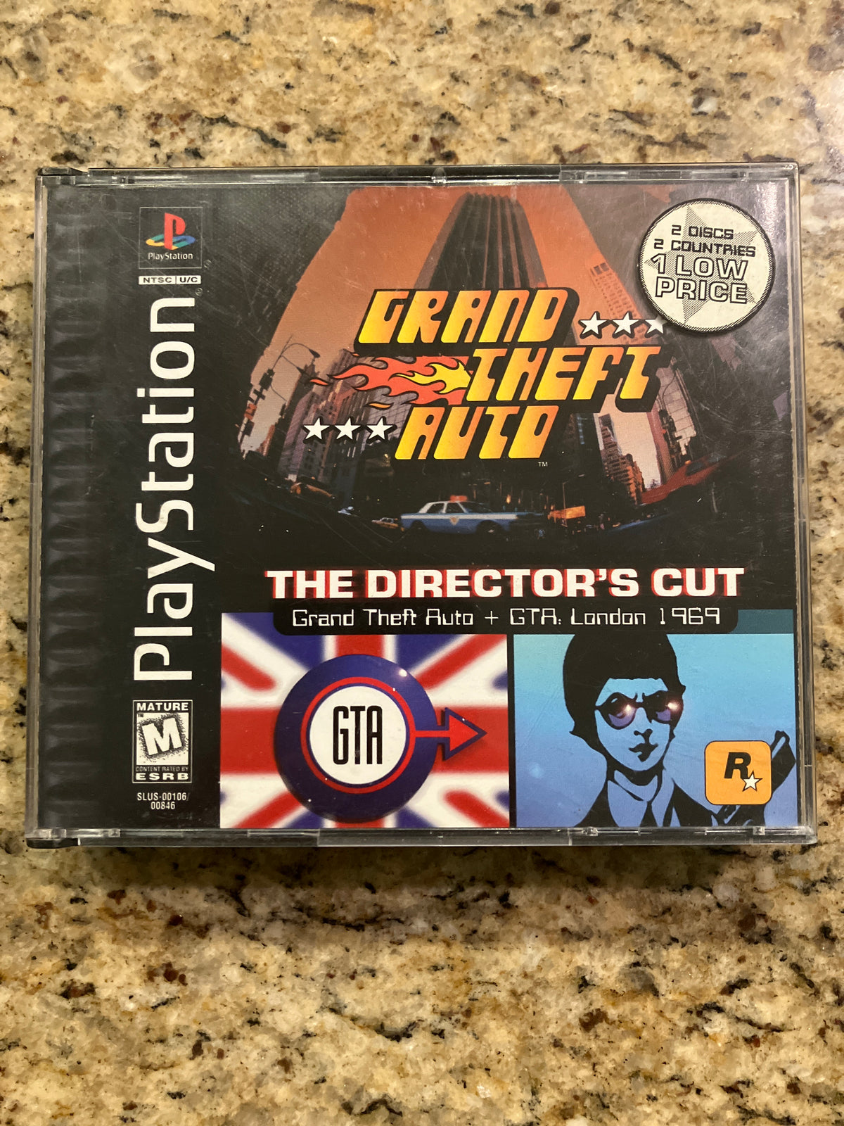 Grand Theft Auto The Director's Cut (PS1) - no manual