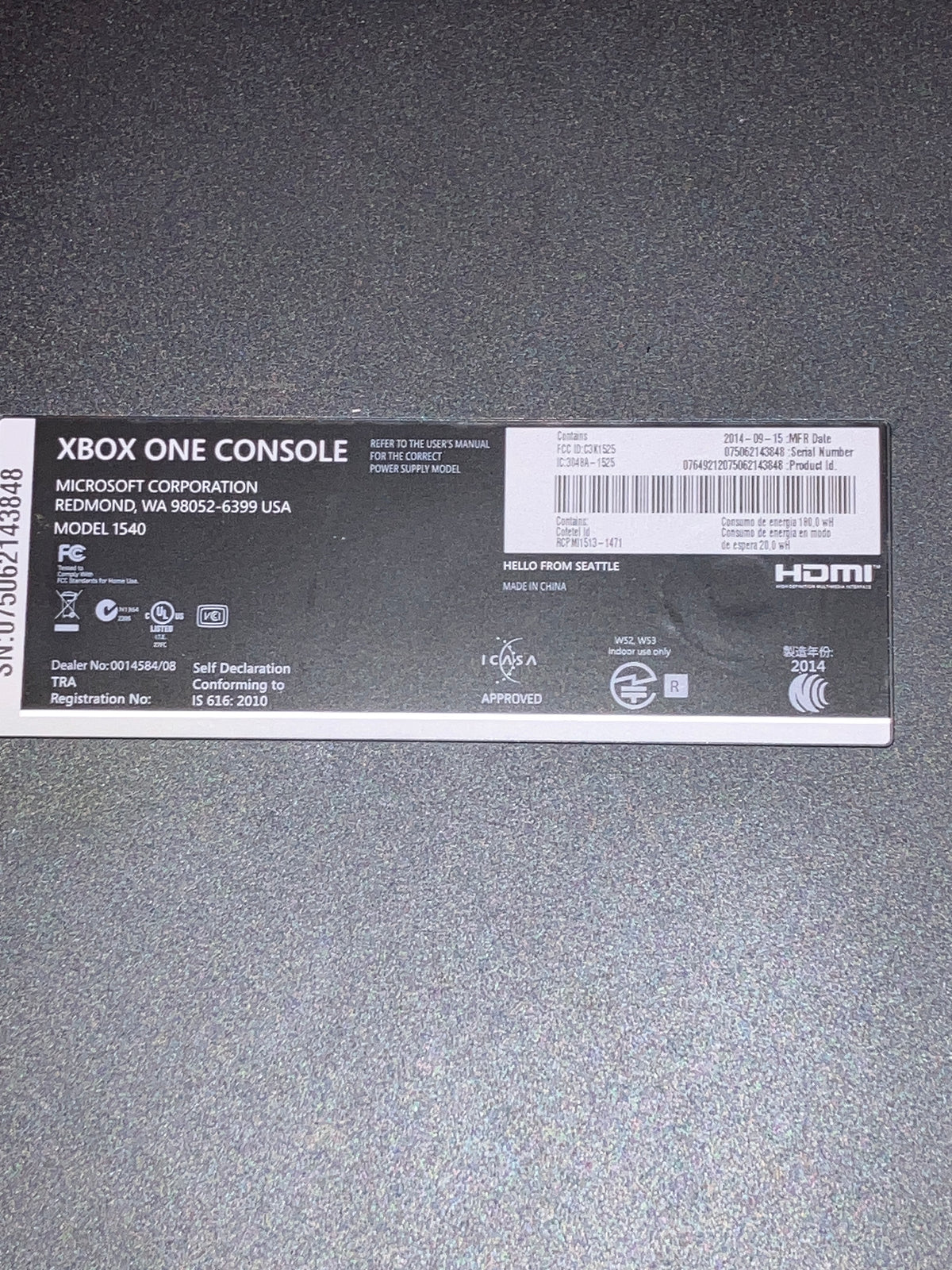 Microsoft Xbox One 500GB Black Console Bundle