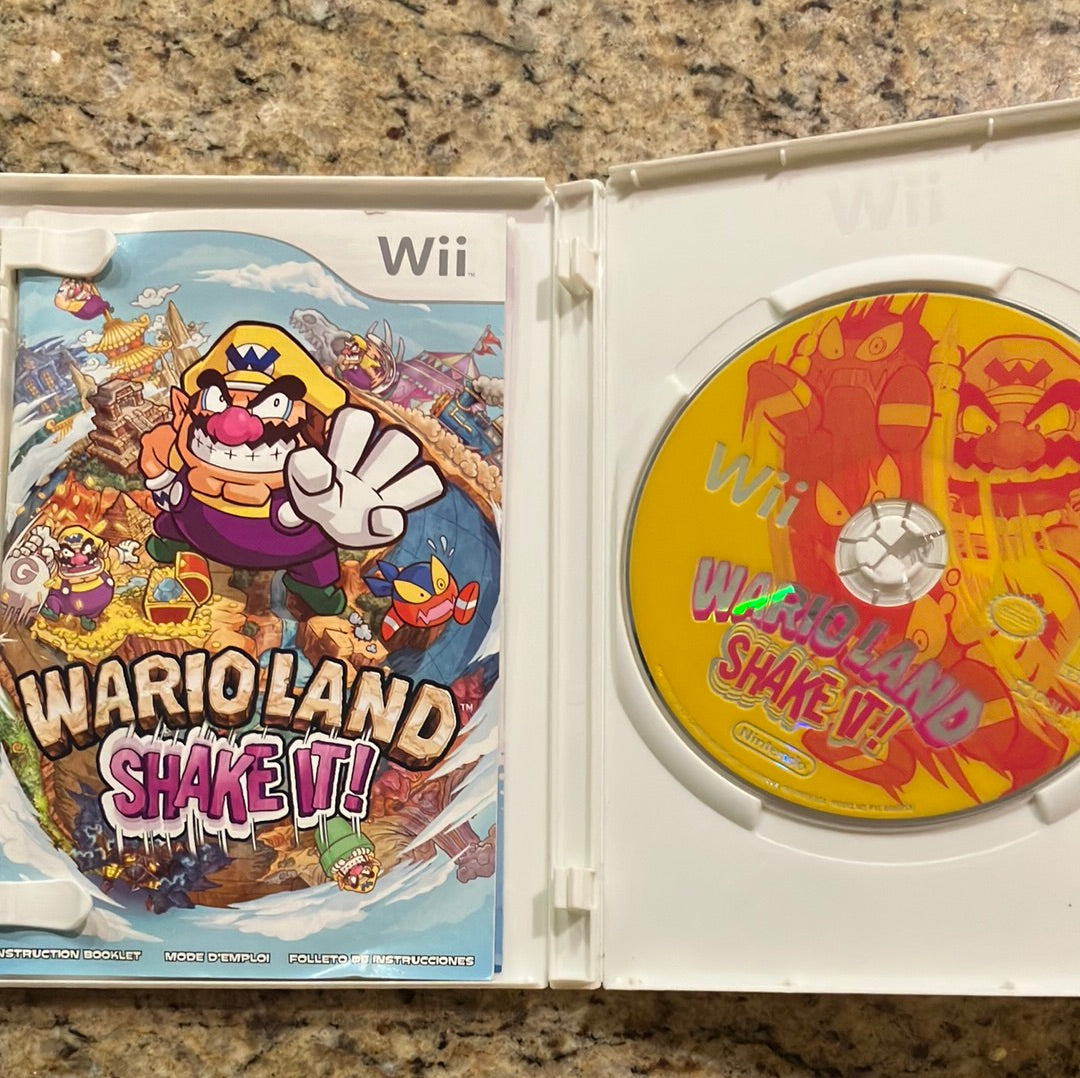 Shake Dimension Wario Land Wii U Wario Land Shake It Wii