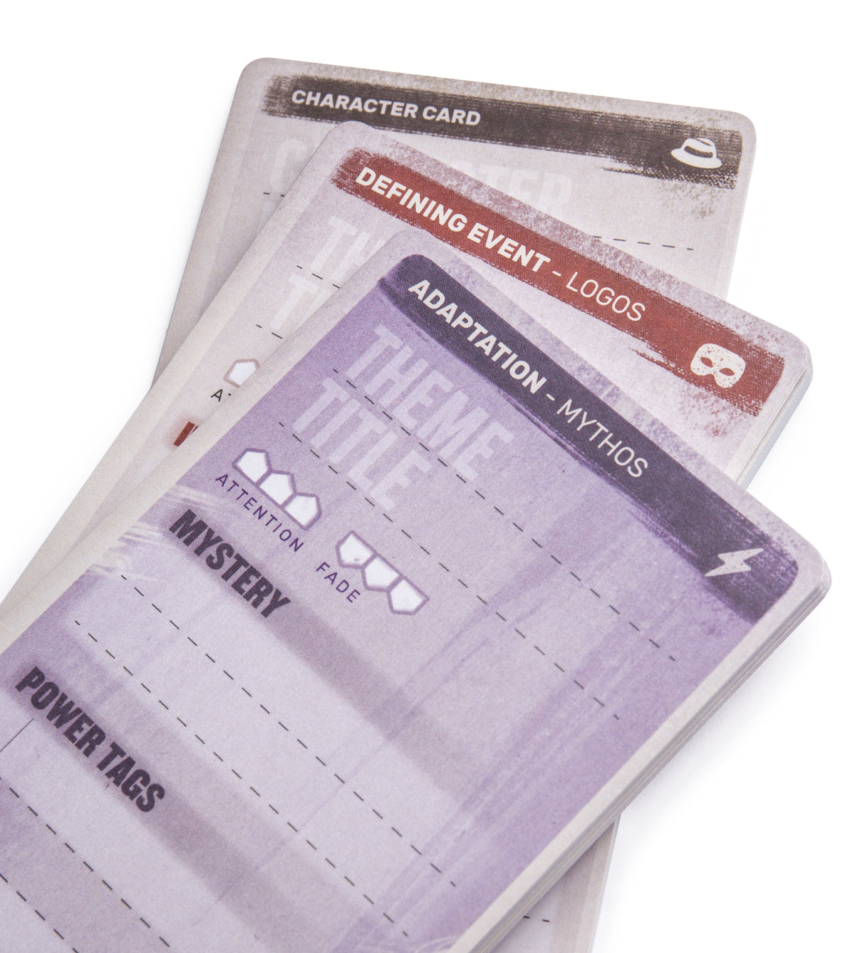 City of Mist - Character & Theme Cards