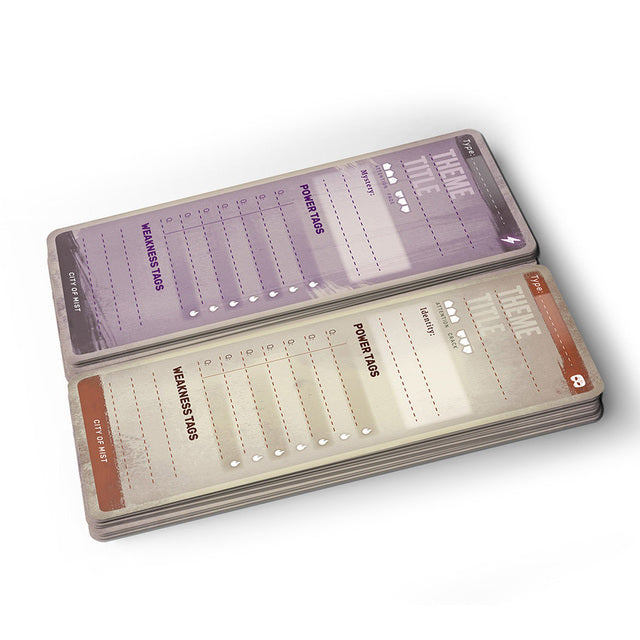 City of Mist - Character & Theme Cards