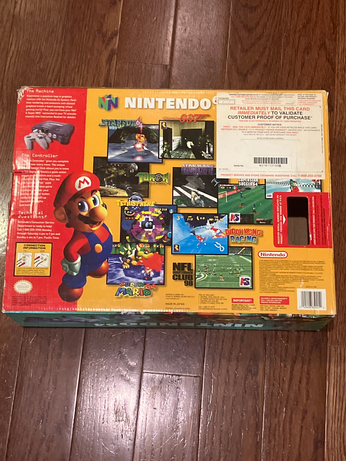 Nintendo 64 Console (in original box)