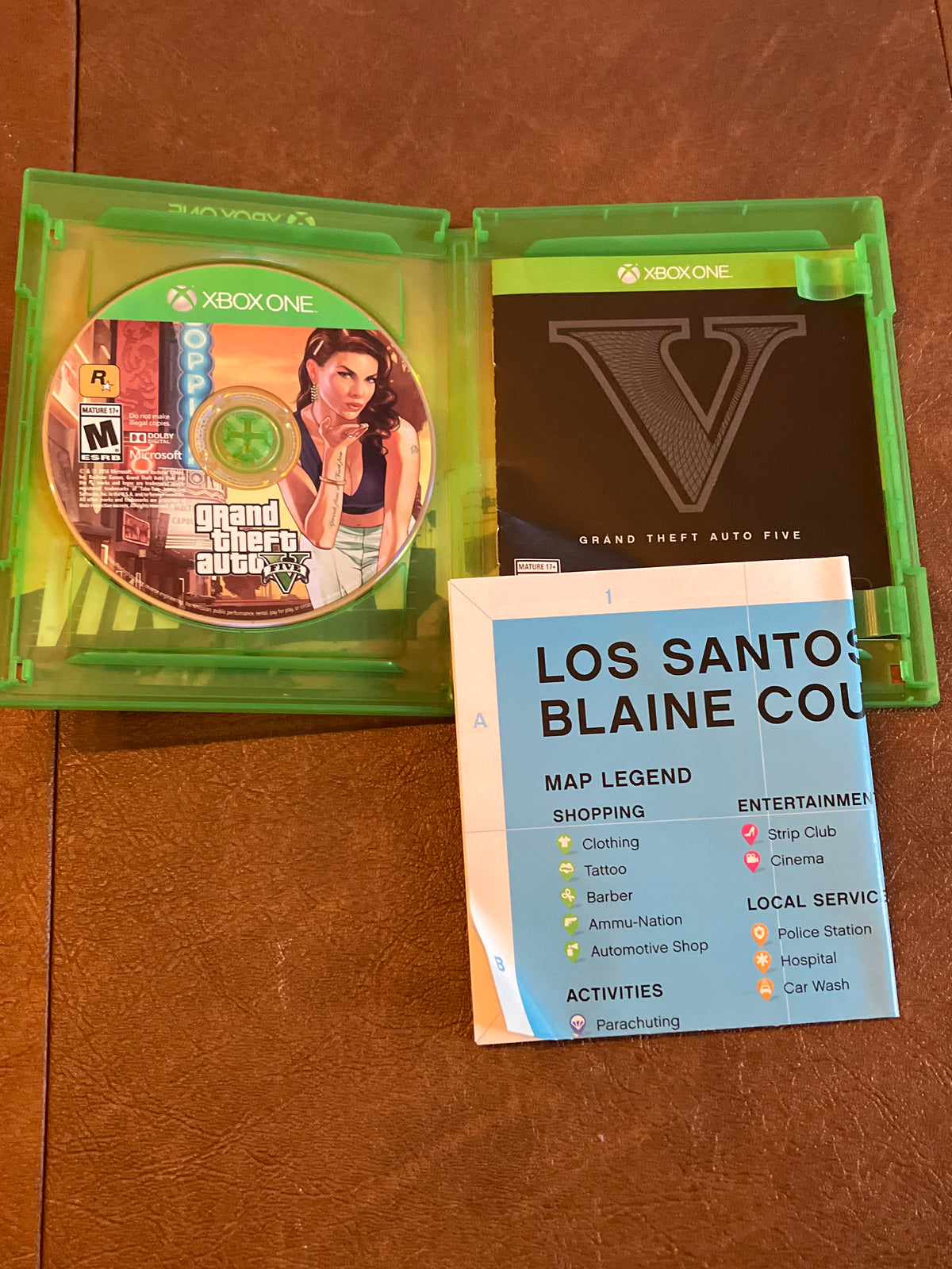 Grand Theft Auto V (X Box One)