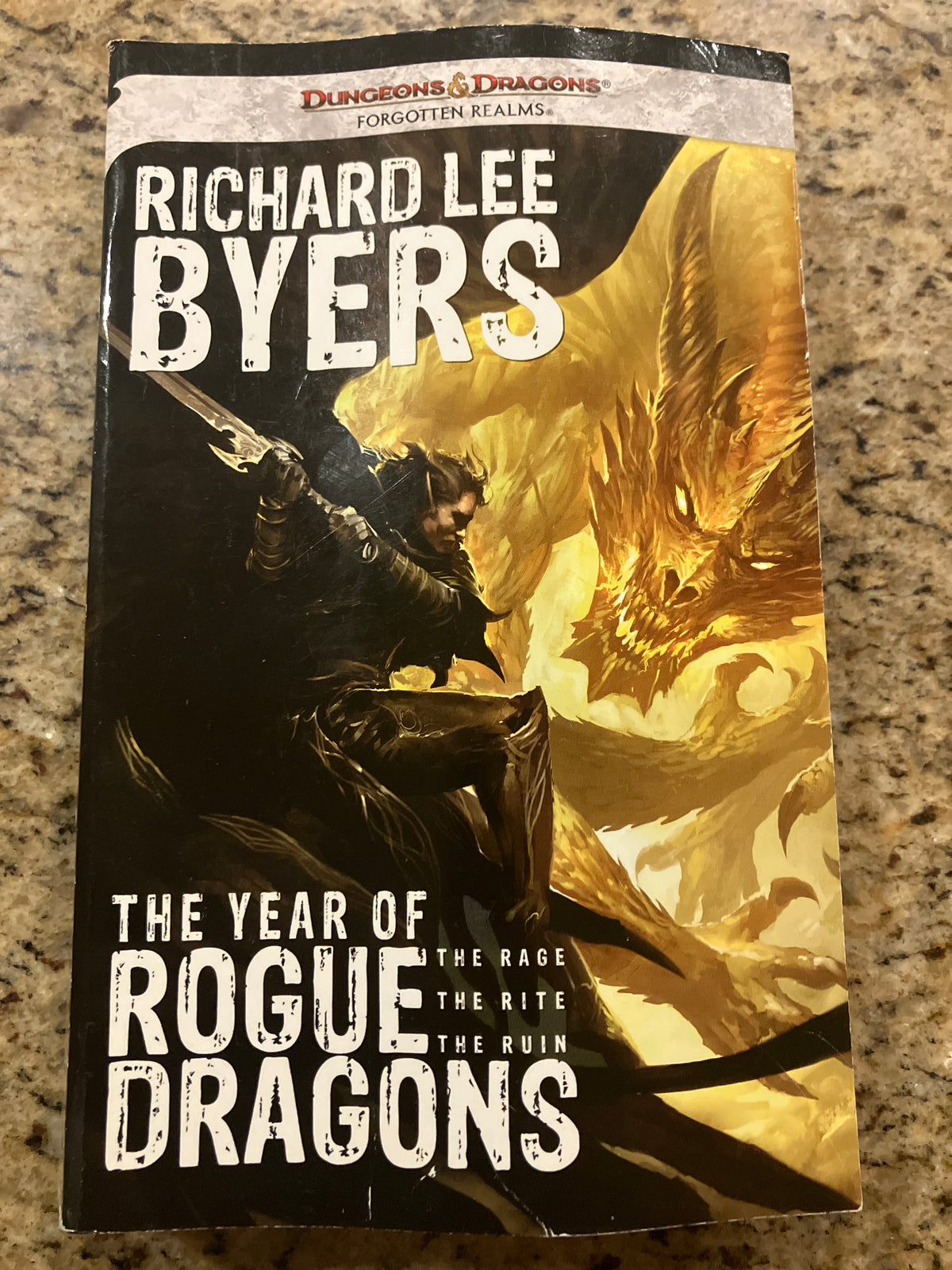 The Year of Rogue Dragons softcover novel
