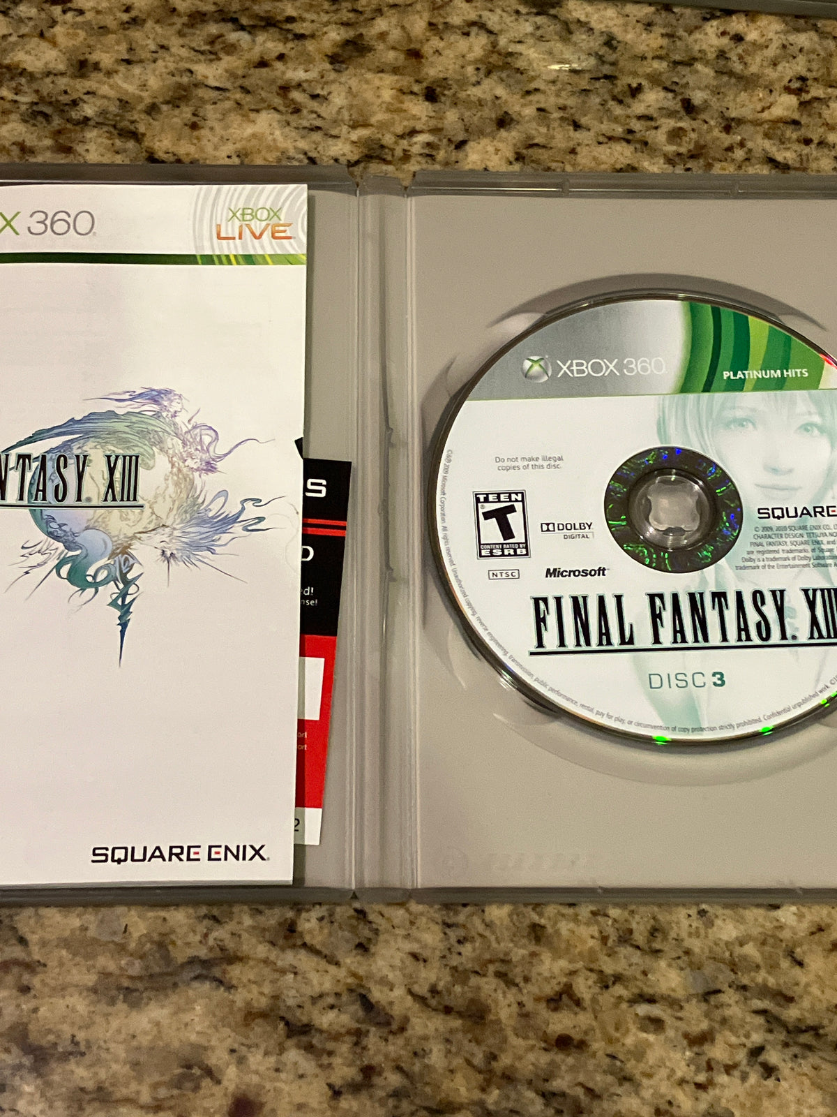 Final Fantasy XIII - Platinum Hits (XBox 360)