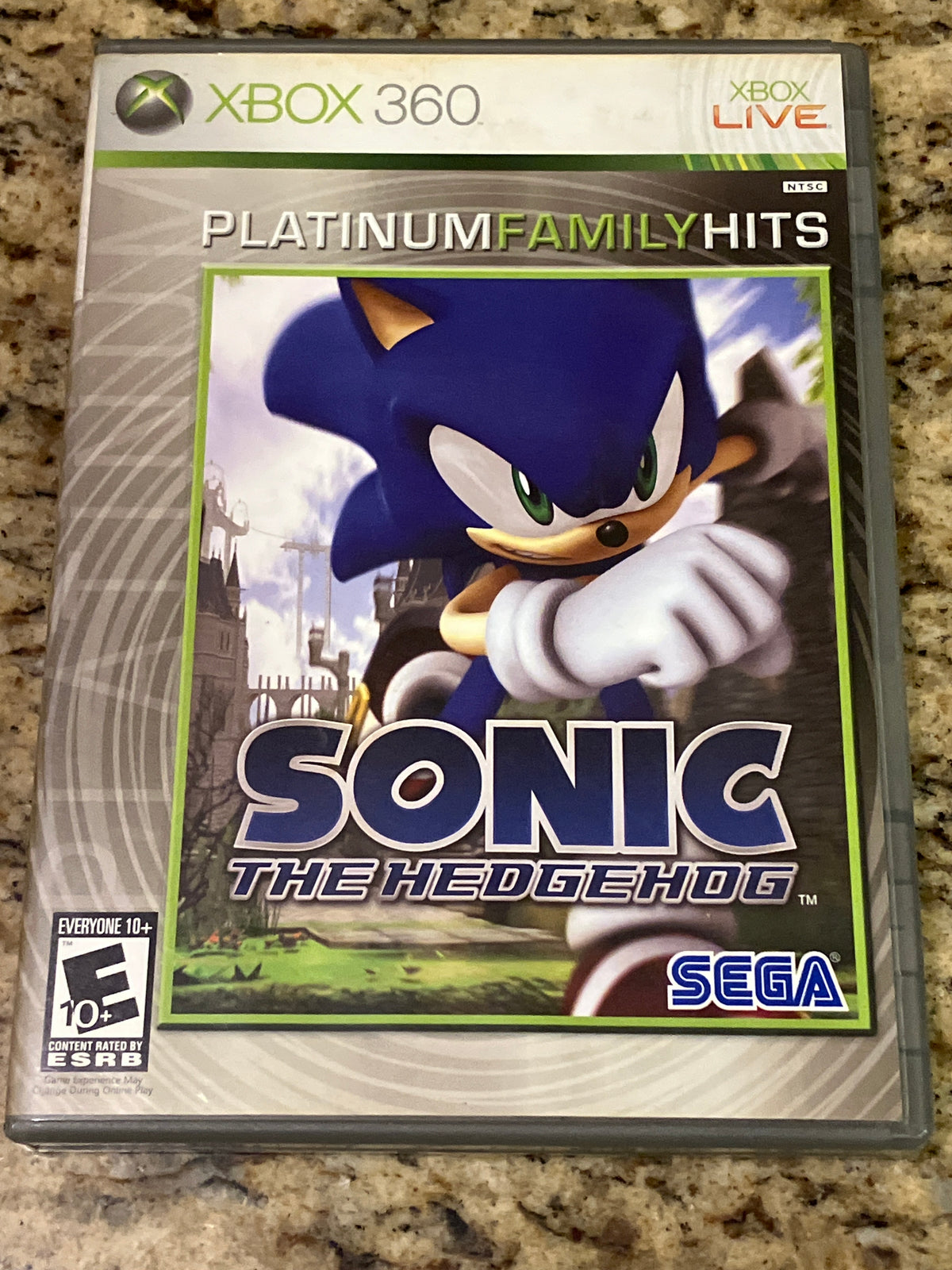 Sonic the Hedgehog Platium Family Hits (XBox 360)