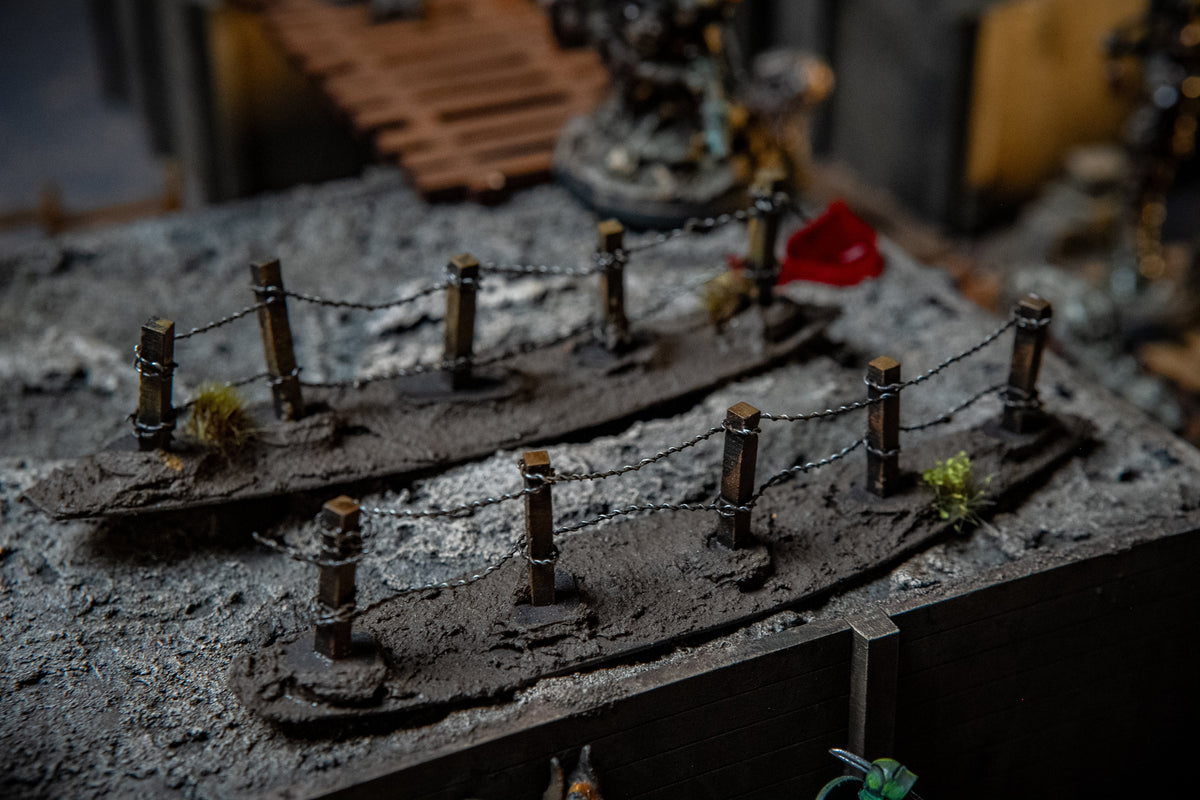 Barbed Wire Fence Scatter Terrain