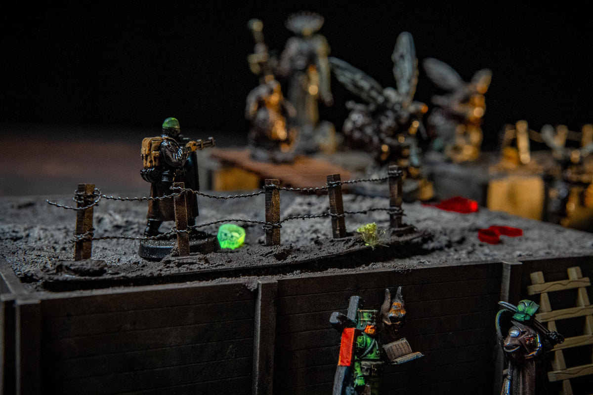 Barbed Wire Fence Scatter Terrain