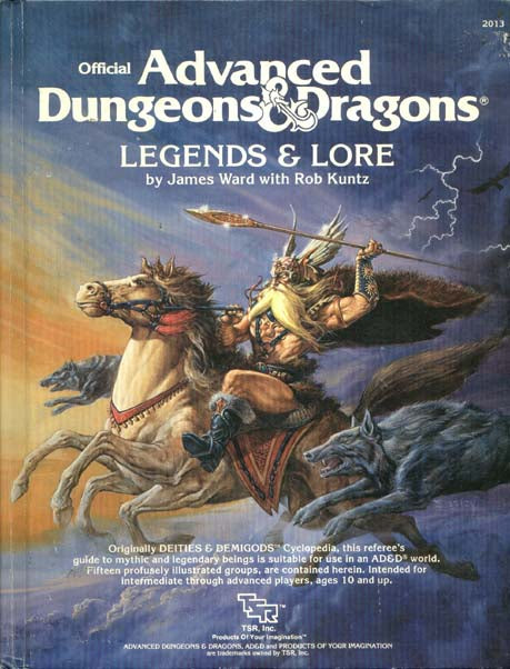 Legends &amp; Lore 1st edition