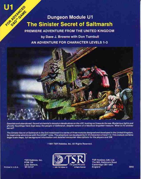 U1 The Sinister Secret of Saltmarsh
