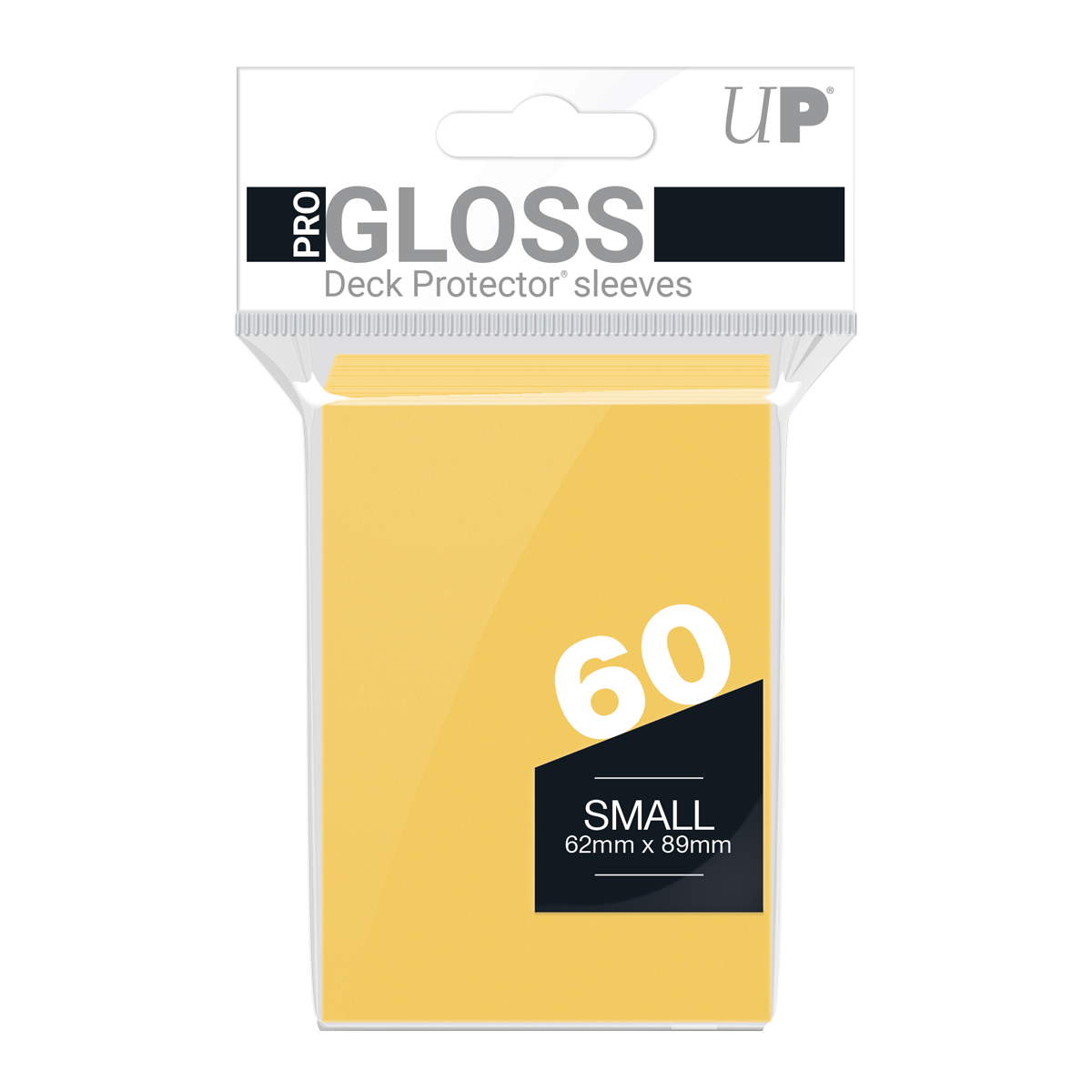 62mm x 89mm card sleeves TitanShield (150 Sleeve) Colored Small Japanese Sized Trading Card Sleeves Deck Protector for Yu-Gi-Oh, Cardfight!! Vanguard & More (Gold)