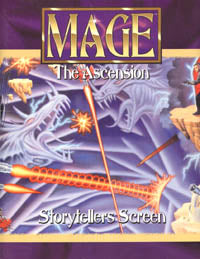 Mage 1st ed. Storytellers Screen