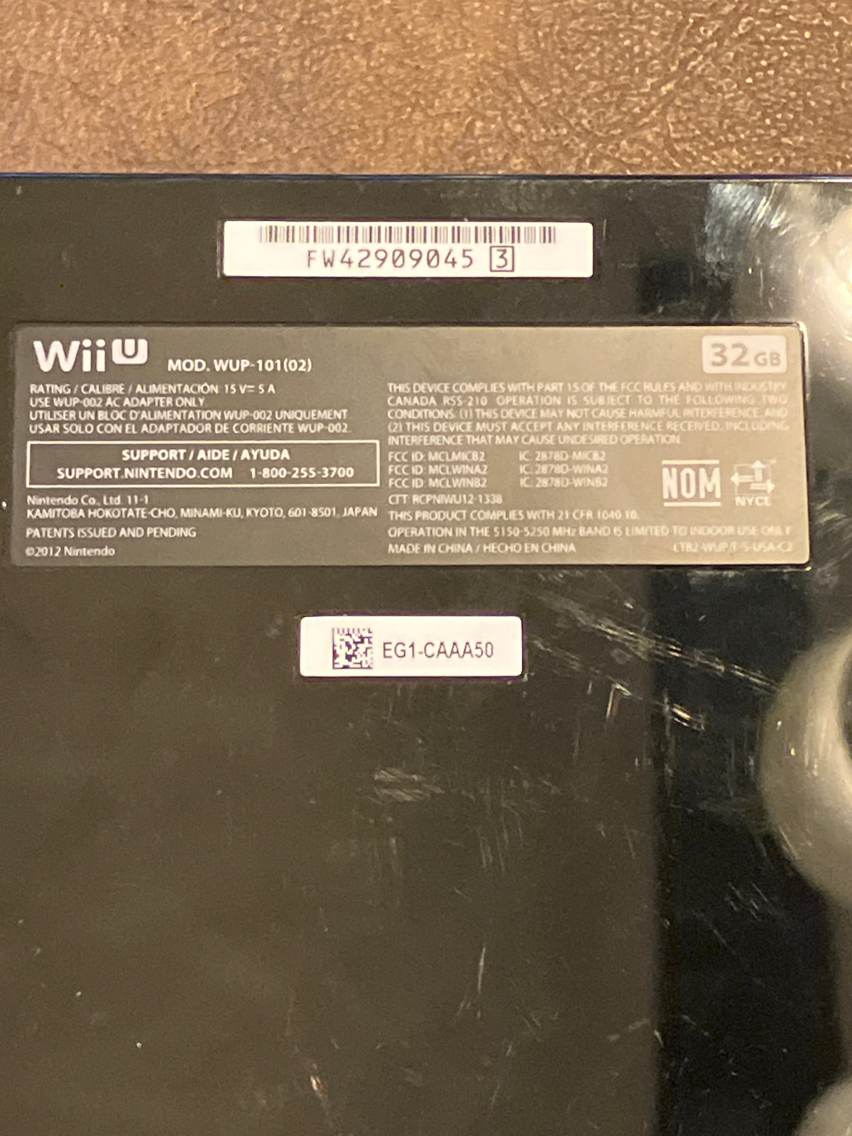 Wii U Console bundle w/ games