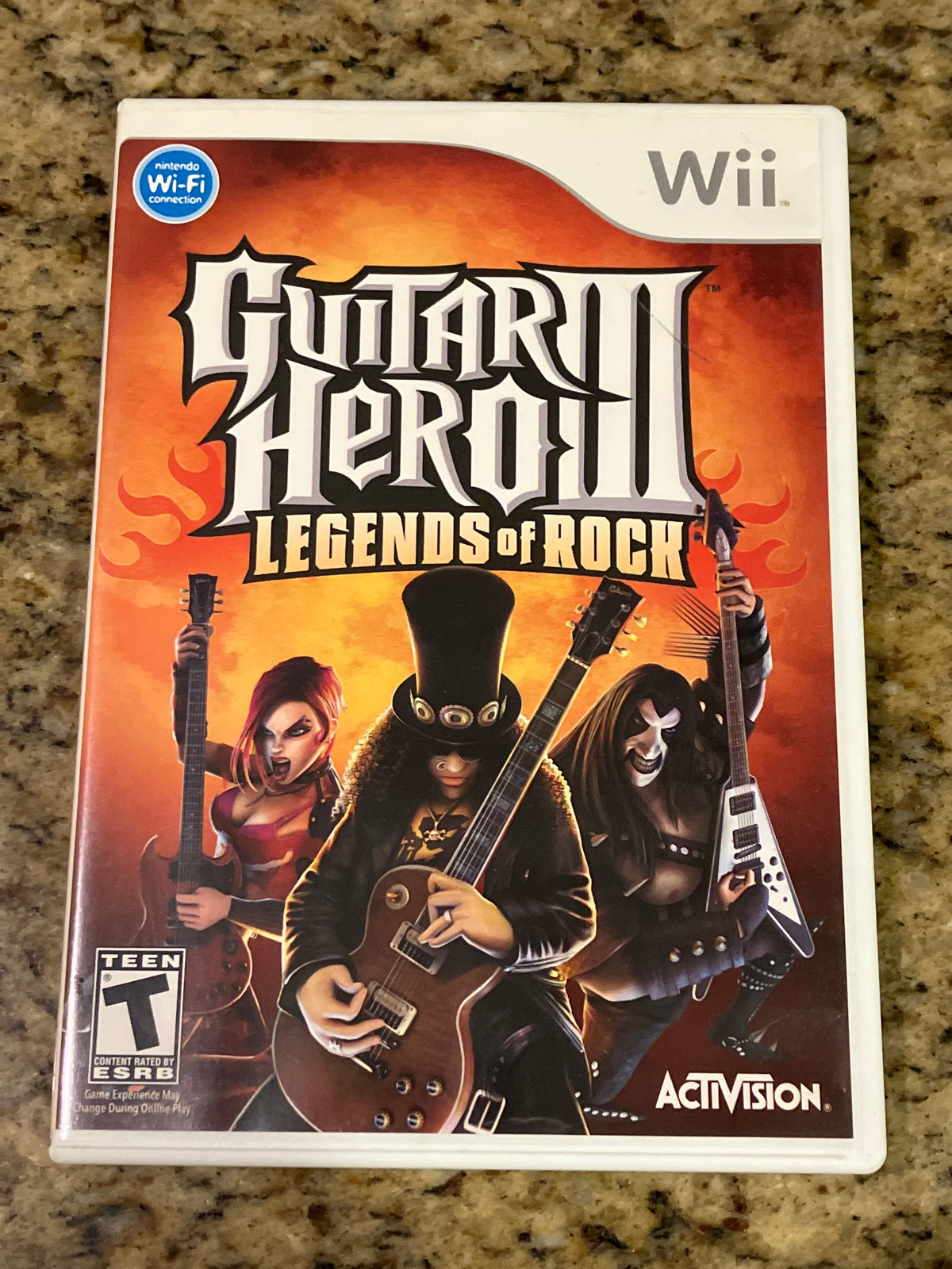 Guitar Hero III Legends of Rock (Wii) - Not for Resale version