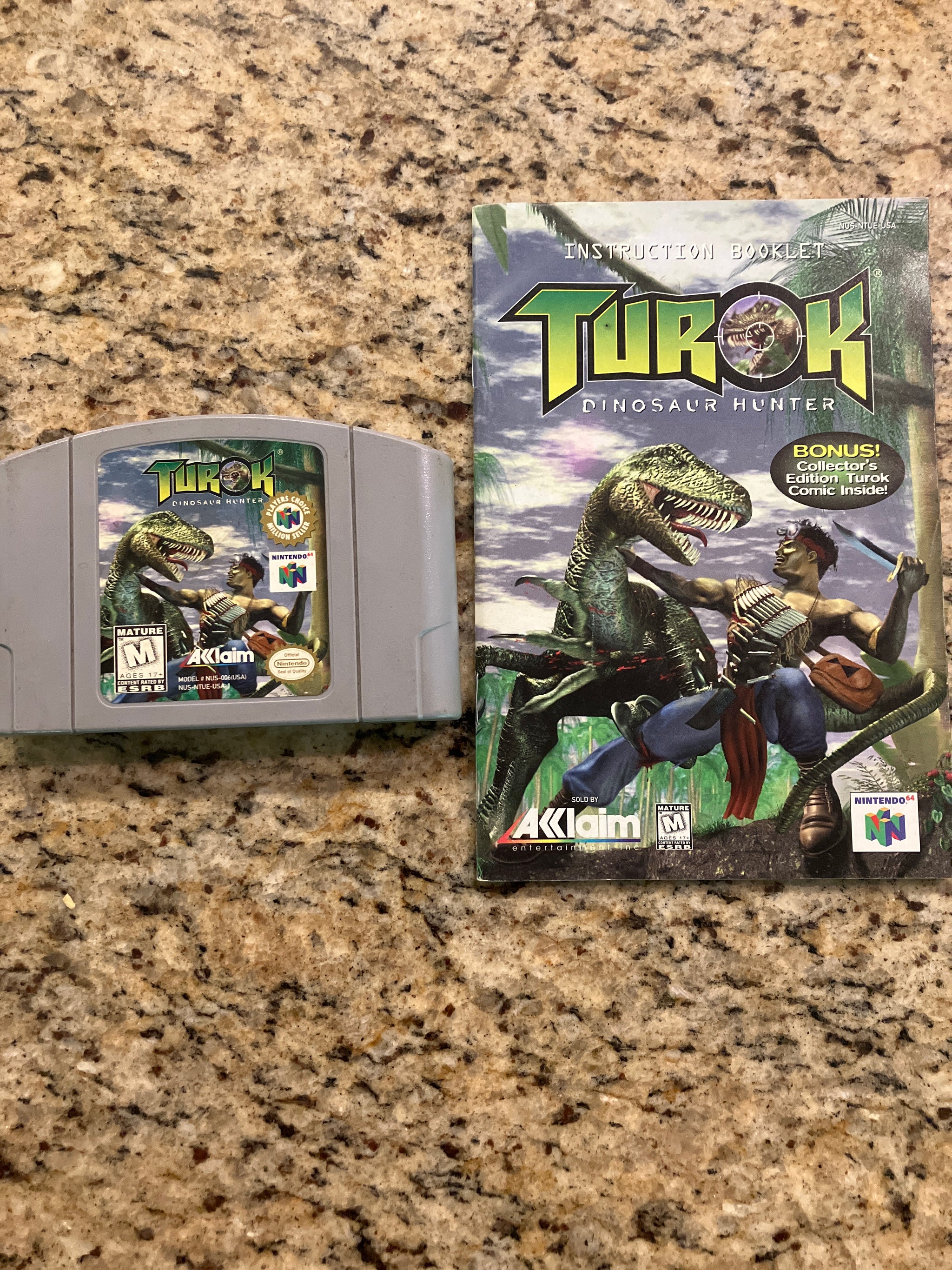 Turok Dinosaur Hunter (N64) The Dragons Trove - Main Image