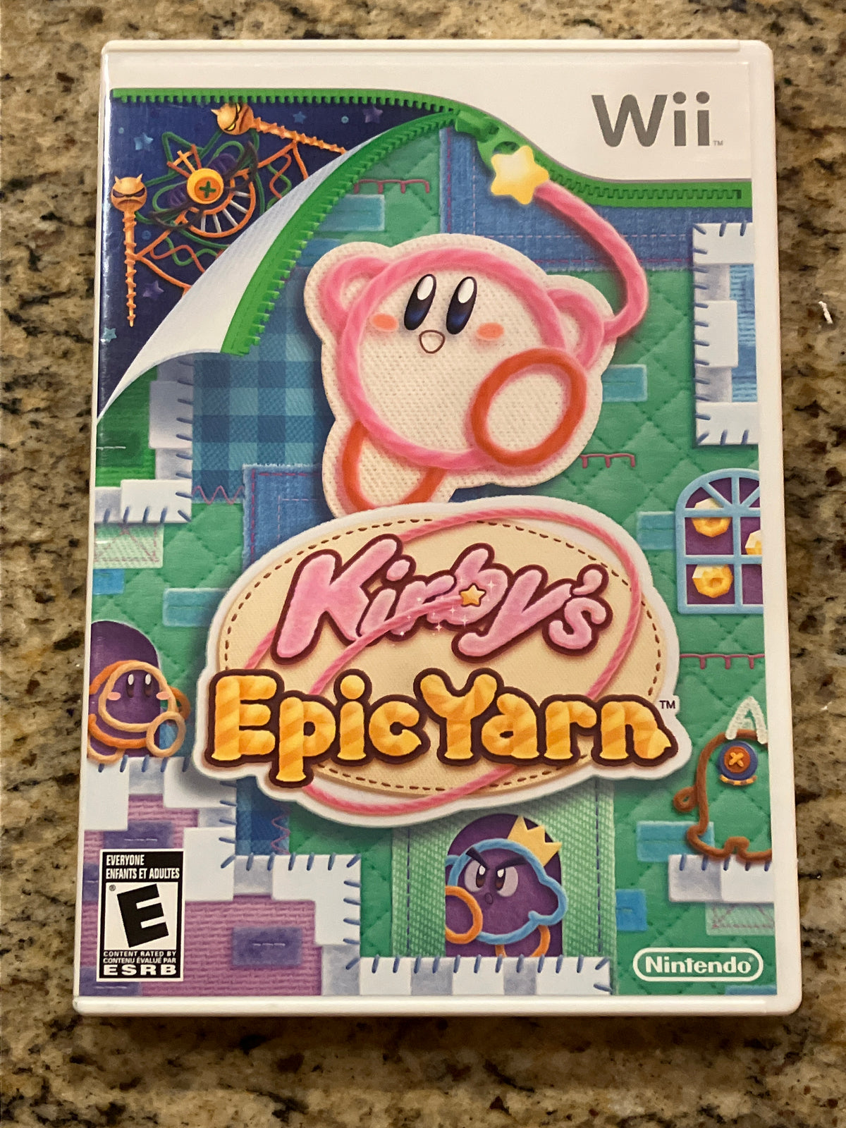 Kirby's Epic Yarn (Wii) - No manual