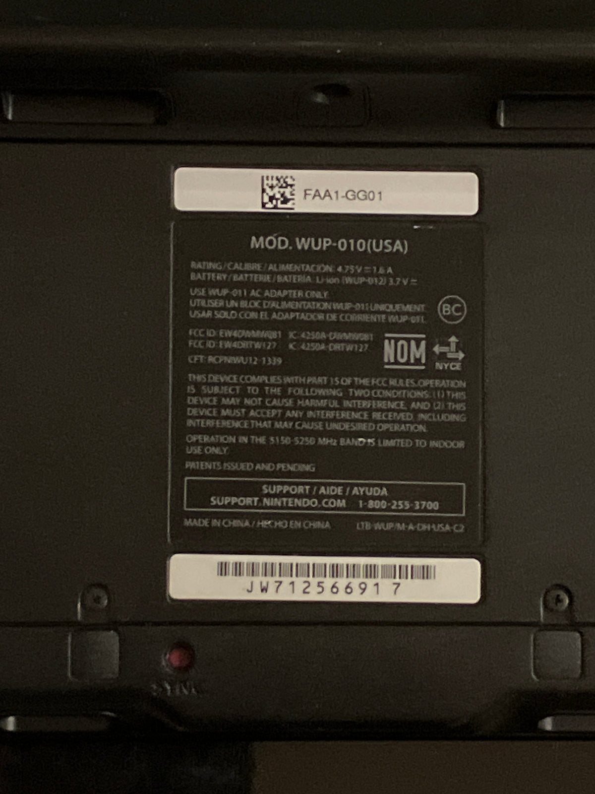 Wii U Console bundle w/ games