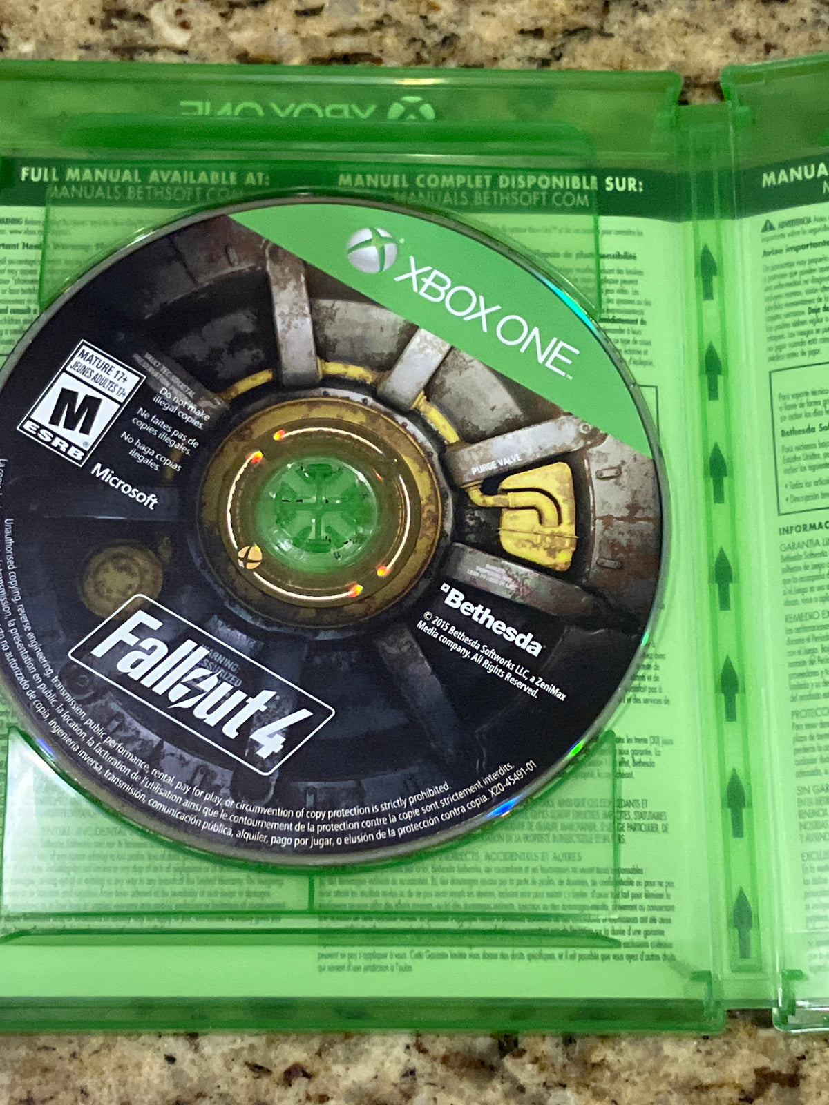 Fallout 4 (Xbox One) - Not for Resale Version