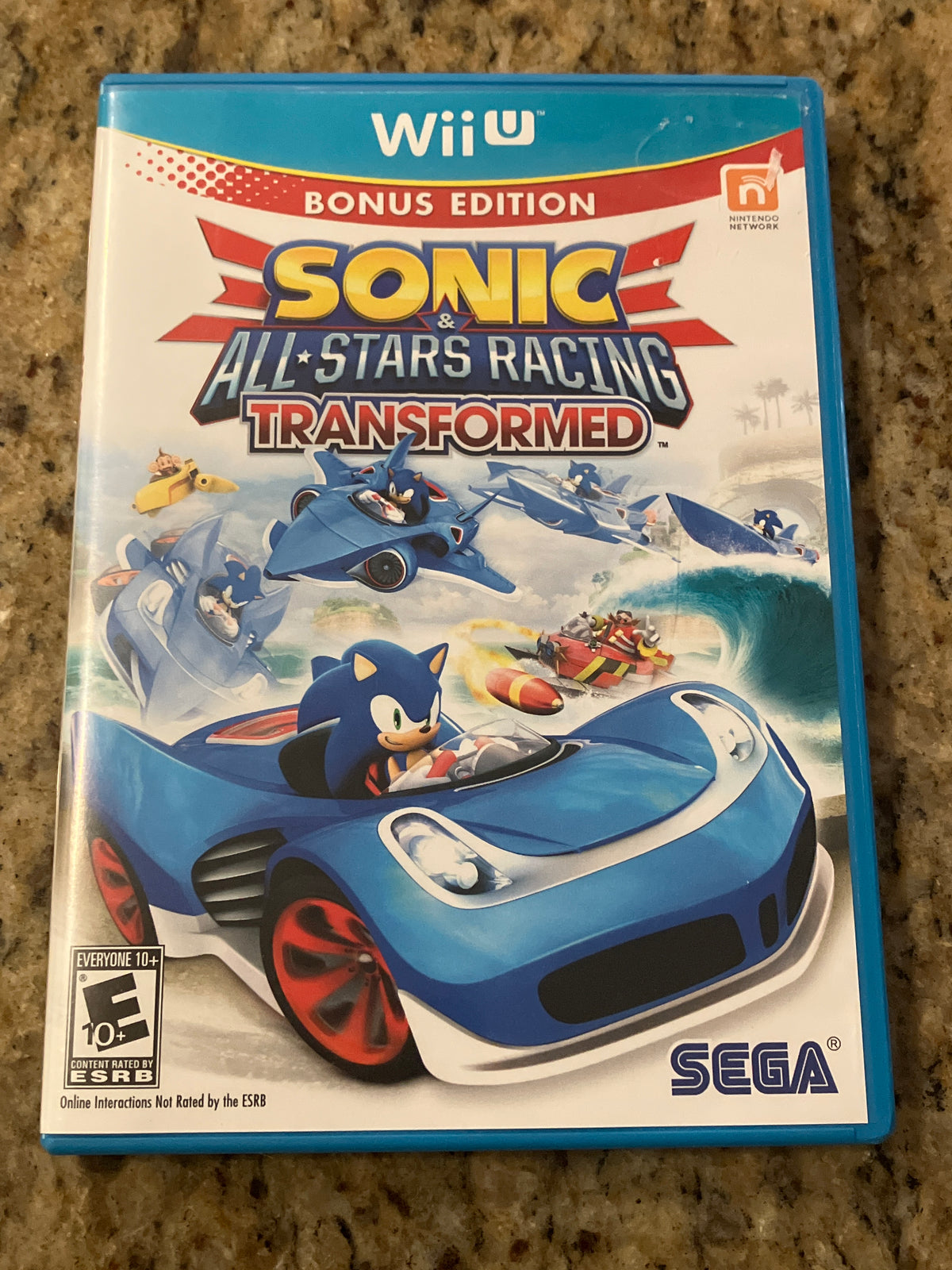 Sonic & All-Stars Racing Transformed Bonus Edition (Wii U)