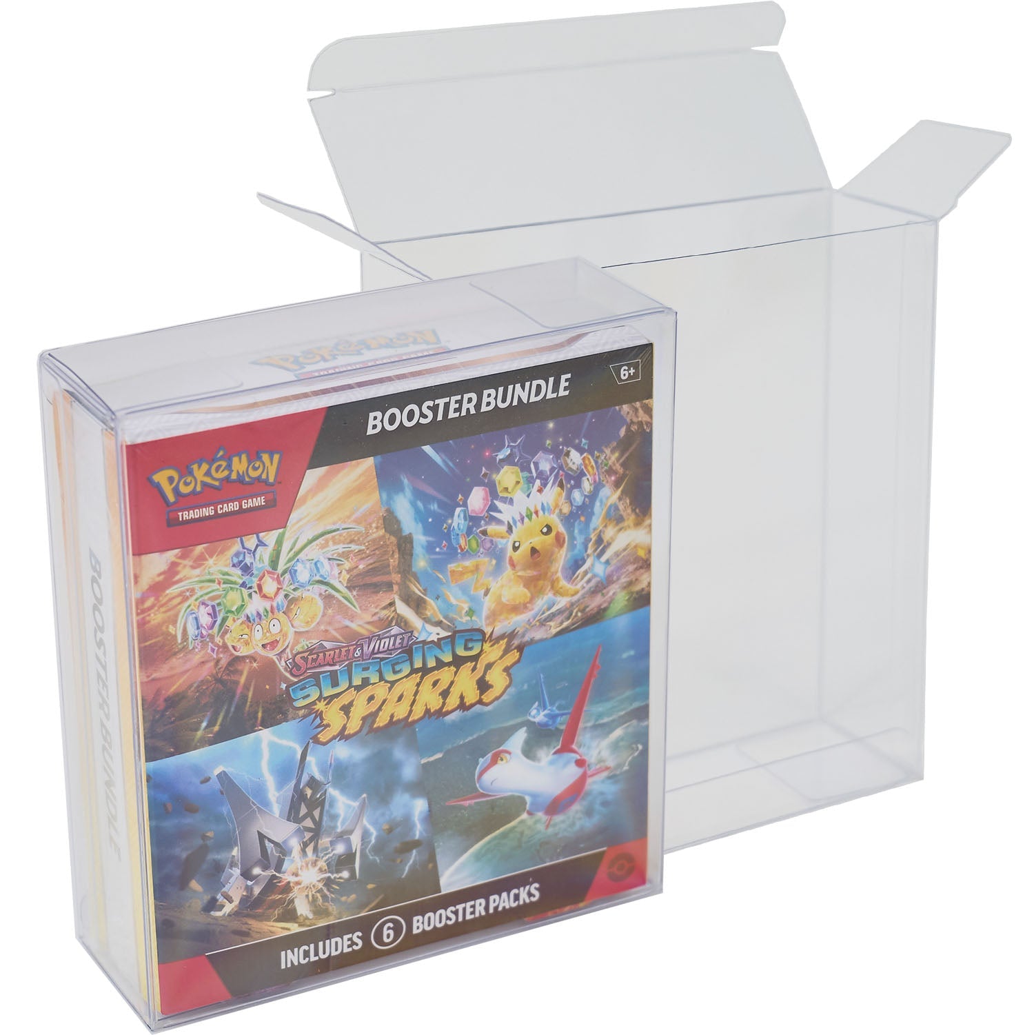 Pokemon 151 Booster Bundle Case Protector - Set Of 5, Scratch & UV Resistant (0.50mm Thick) UV Protective Trading Card Case Pokemon 151 Booster Bundle Case Protector - Set Of 5, Scratch & UV Resistant (0.50mm Thick) UV Protective Trading Card Case