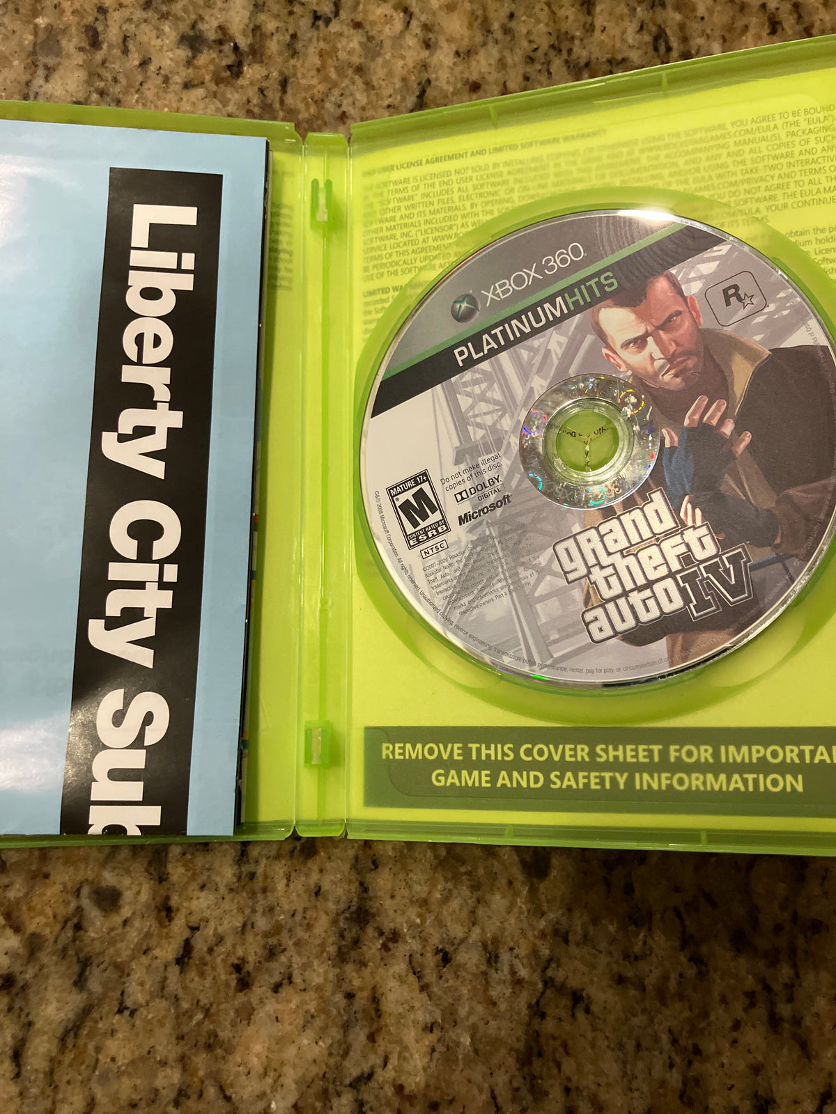 Grand Theft Auto IV - Platinum Hits (XBox 360)