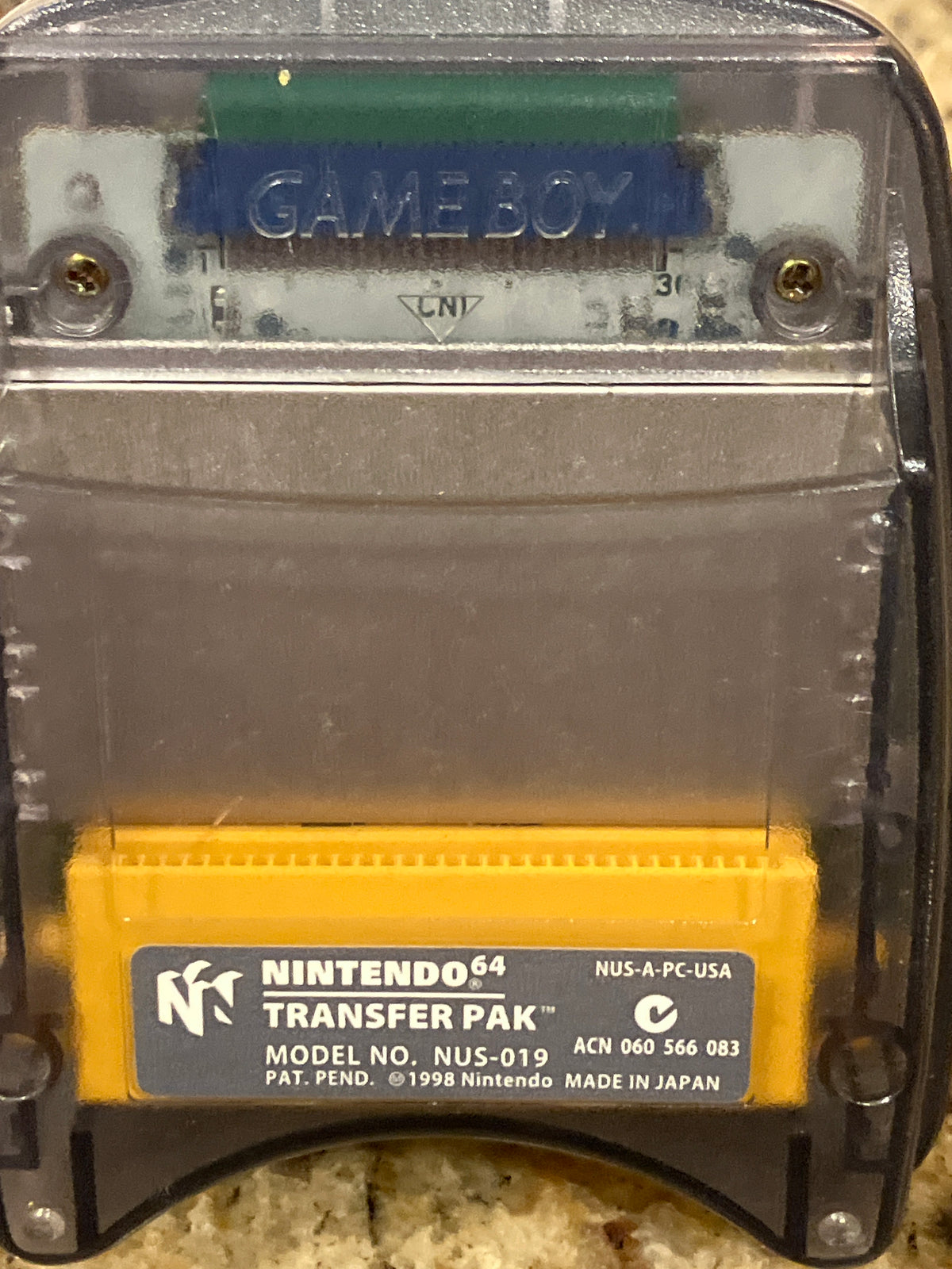 Gameboy/Nintendo 64 Transfer Pak