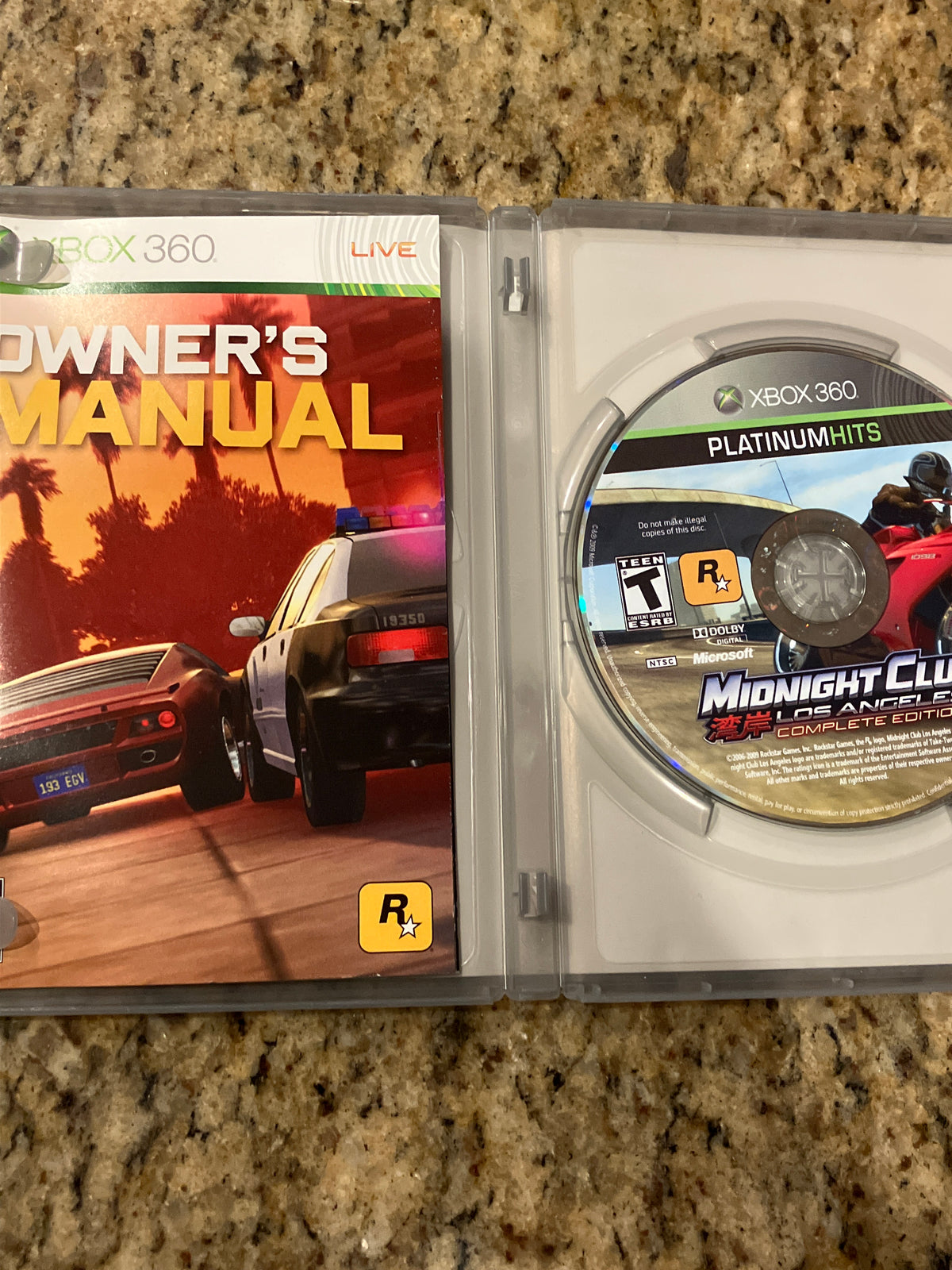 Midnight Club Los Angeles Complete Edition - Platium Hits (XBox 360)