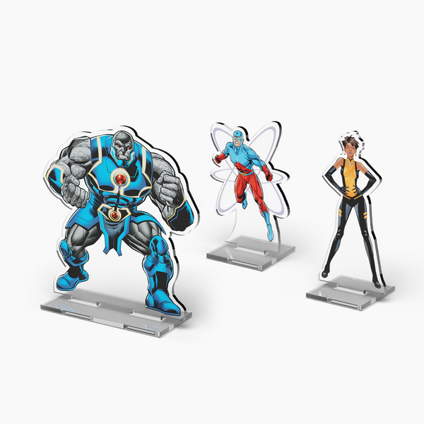 DC 2DZ Acrylic Standees: Pack 4 - The Dragons Trove
