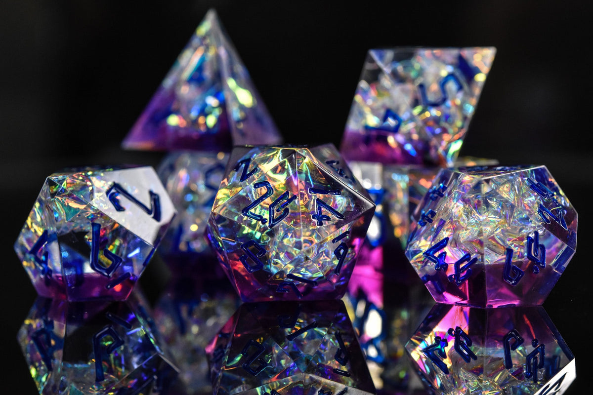 Conjure Elemental Sharp-Edged Resin Dice Set