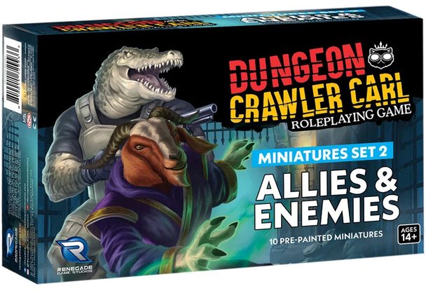 Dungeon Crawler Carl: Miniatures Set 2 - Enemies & Allies - Pre-order